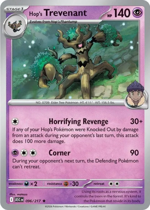 Hop's Trevenant - Holo