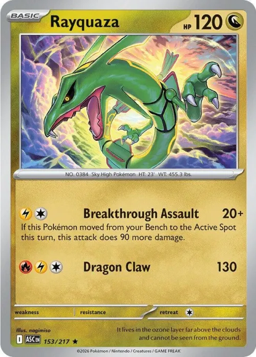 Rayquaza - Holo