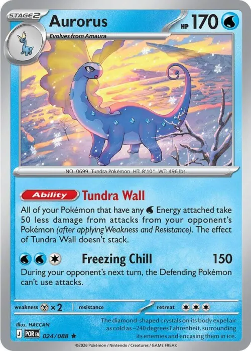 Aurorus - Holo