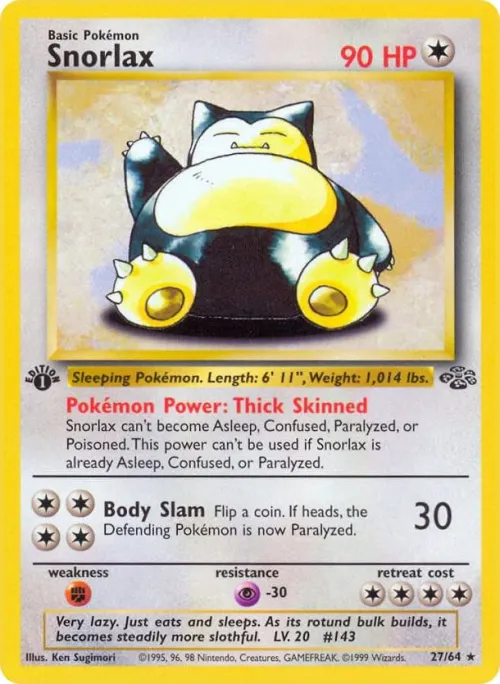 Snorlax (27) - Unlimited