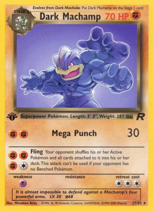 Dark Machamp (27) - Unlimited