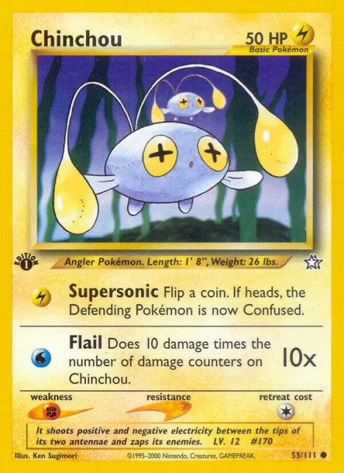 Chinchou - 1st Edition