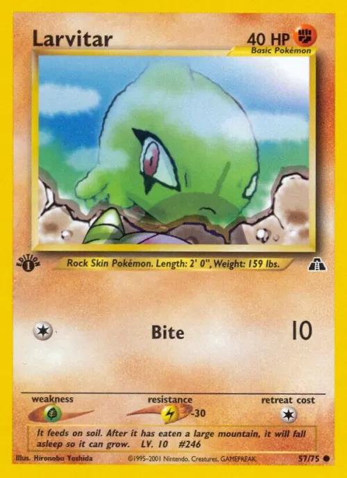 Larvitar - 1st Edition
