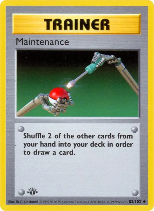 Maintenance - 1st Edition