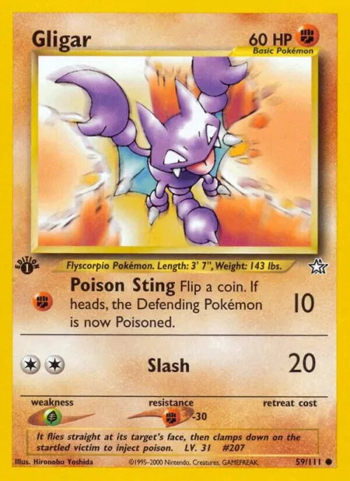 Gligar - 1st Edition