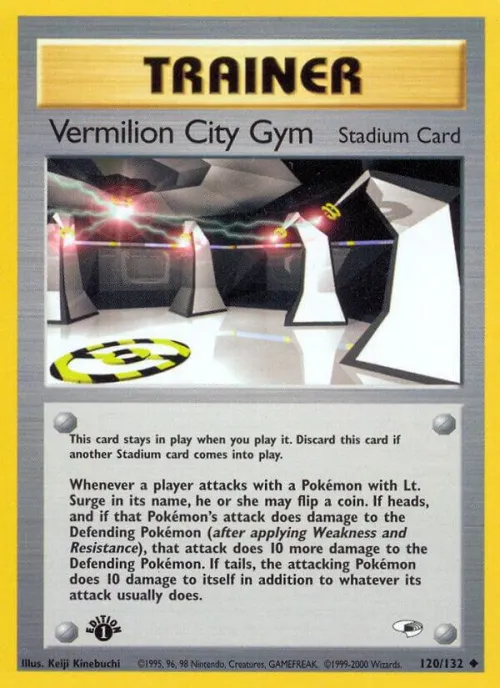 Vermilion City Gym - 1st Edition