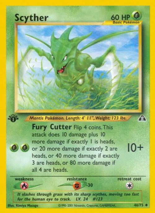 Scyther - 1st Edition