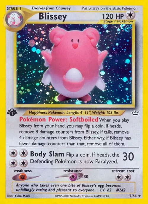 Blissey - 1st Edition Holo