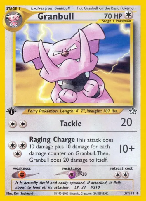 Granbull - 1st Edition