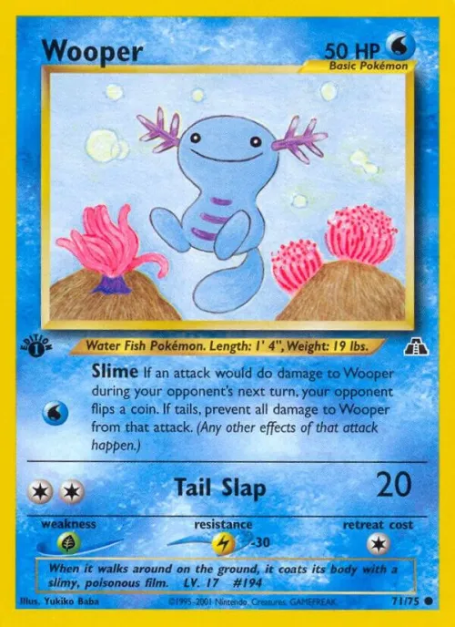 Wooper - 1st Edition