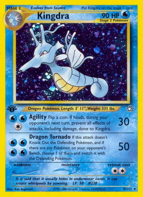 Kingdra - 1st Edition Holo