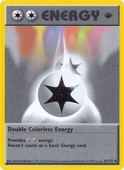 Double Colorless Energy - 1st Edition
