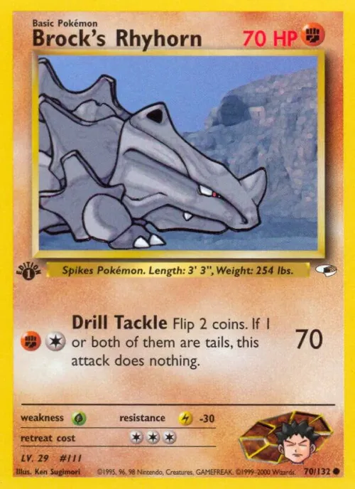 Brock's Rhyhorn (70) - 1st Edition