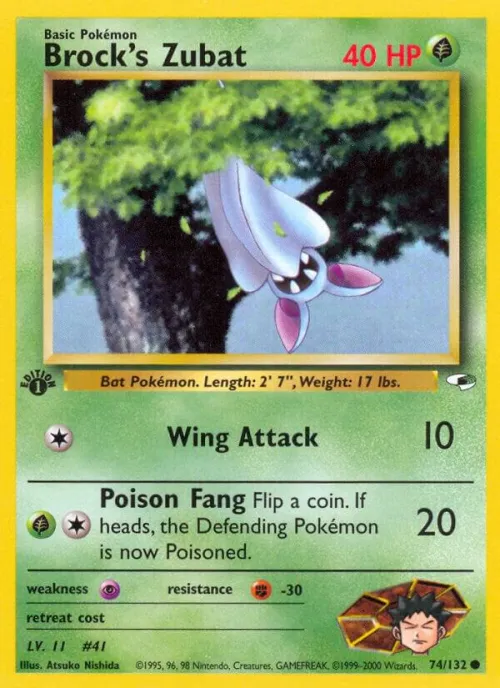 Brock's Zubat (74) - Unlimited