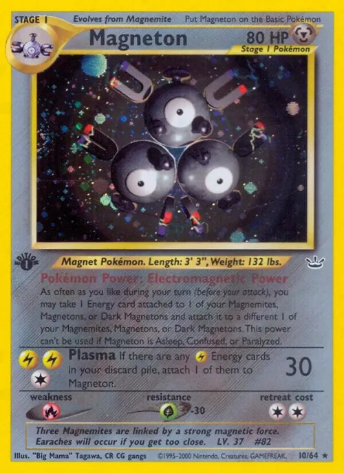 Magneton - 1st Edition Holo
