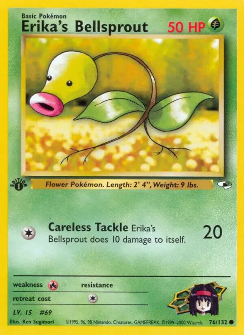 Erika's Bellsprout (76) - 1st Edition