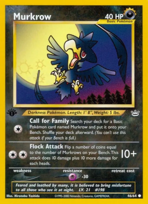 Murkrow - 1st Edition