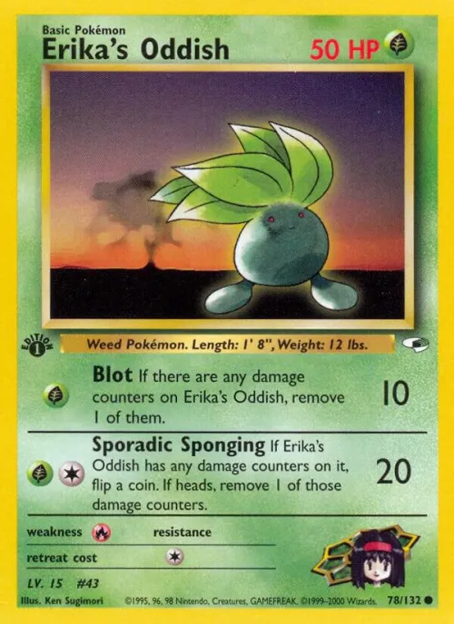 Erika's Oddish (78) - Unlimited