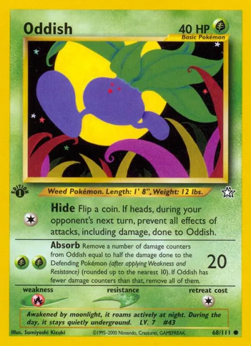 Oddish - 1st Edition