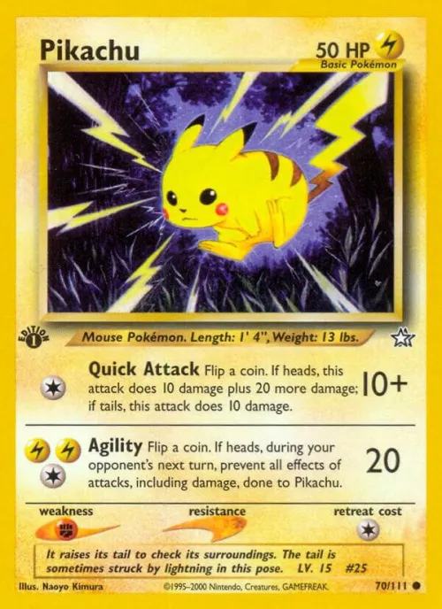 Pikachu - 1st Edition
