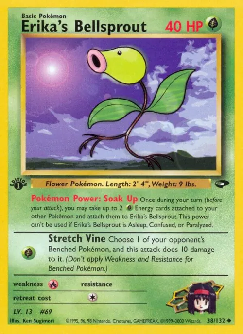 Erika's Bellsprout - 1st Edition