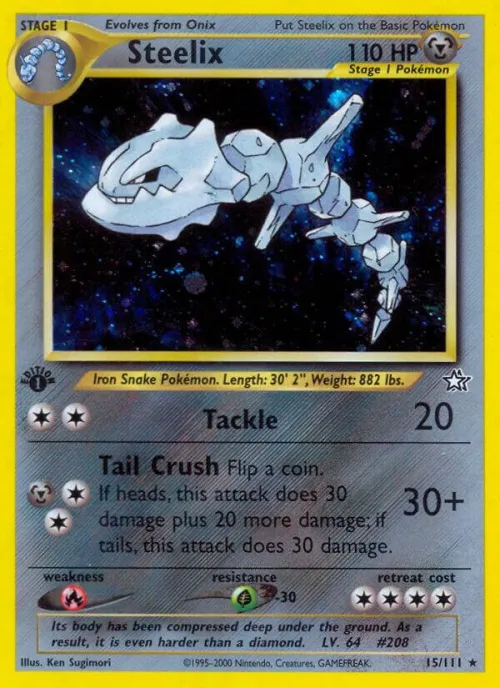 Steelix - 1st Edition Holo