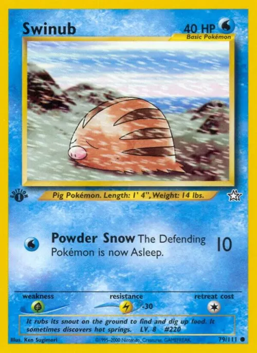 Swinub - 1st Edition
