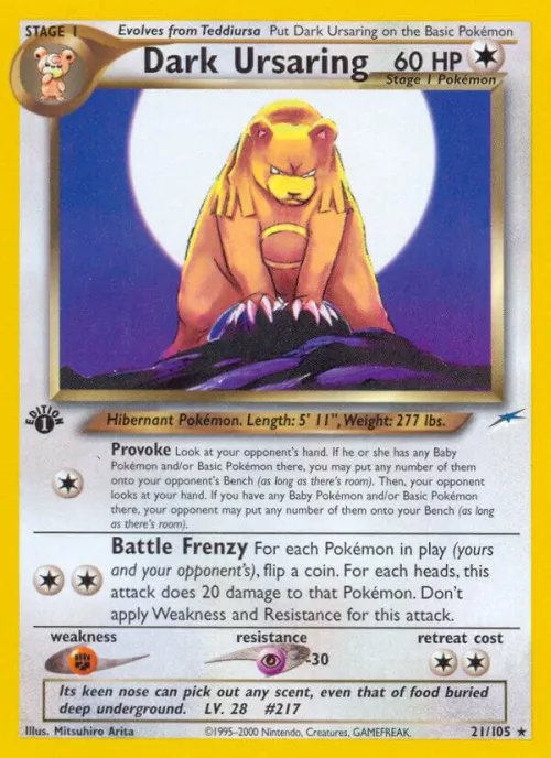 Dark Ursaring - 1st Edition