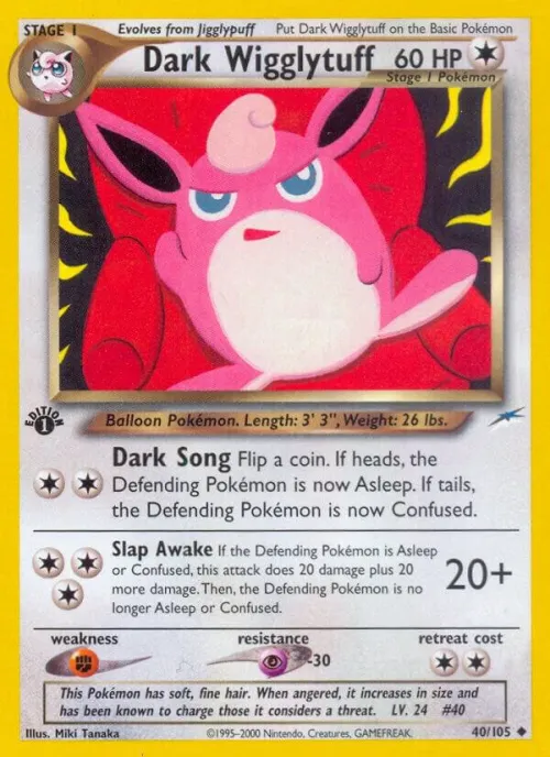 Dark Wigglytuff - 1st Edition