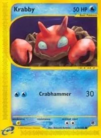 Krabby - Reverse Holo