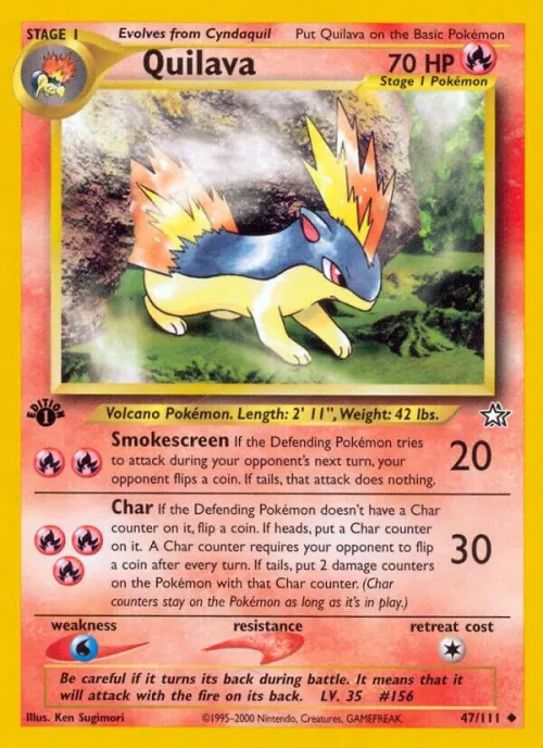 Quilava (47) - 1st Edition