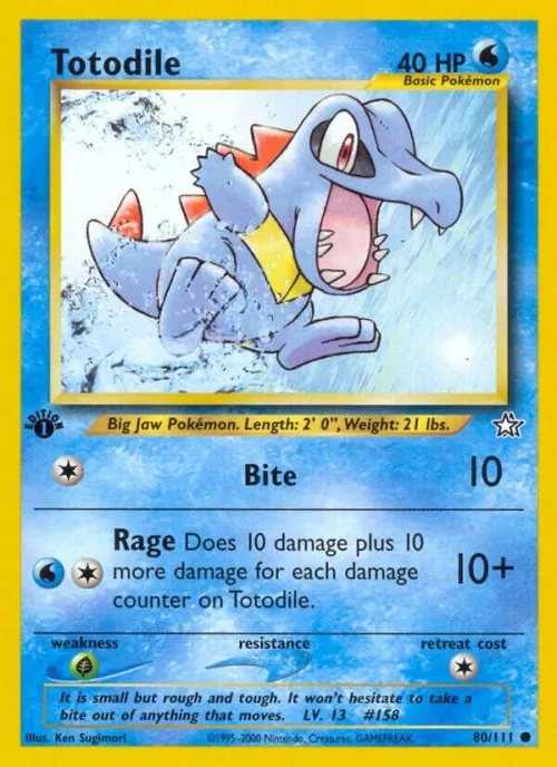 Totodile (80) - Unlimited