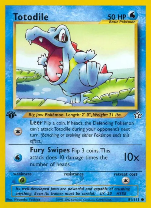 Totodile (81) - 1st Edition