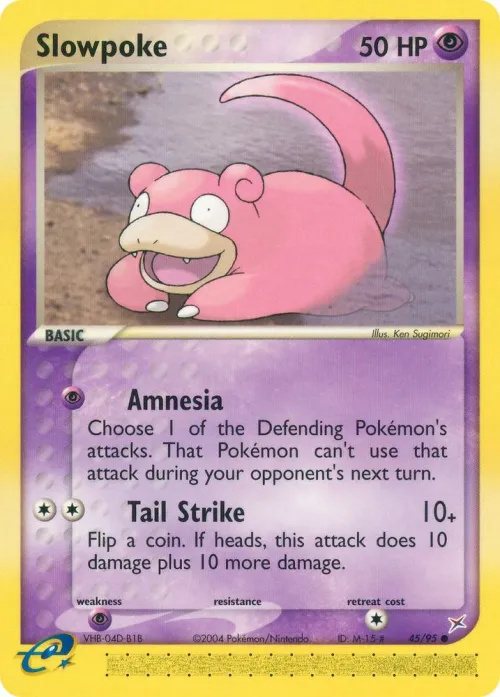 Slowpoke - Reverse Holo