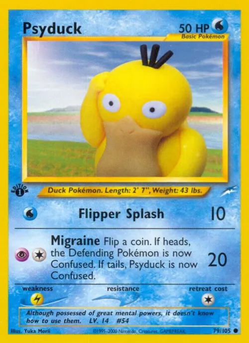 Psyduck - 1st Edition