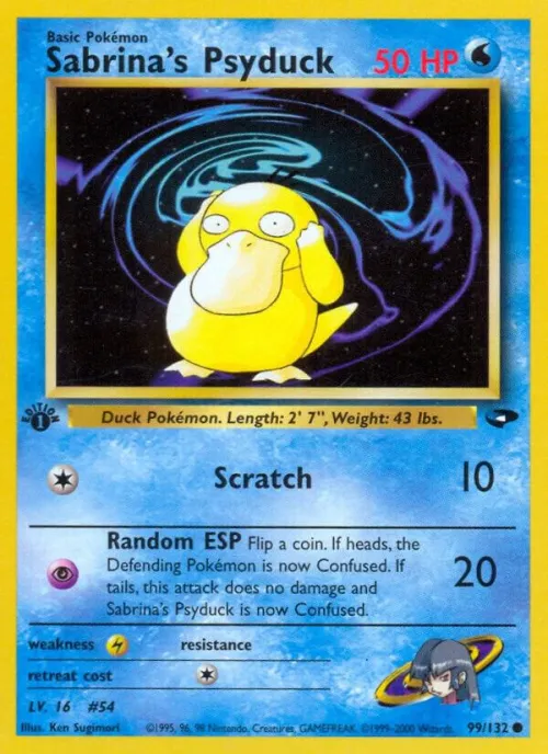 Sabrina's Psyduck - Unlimited