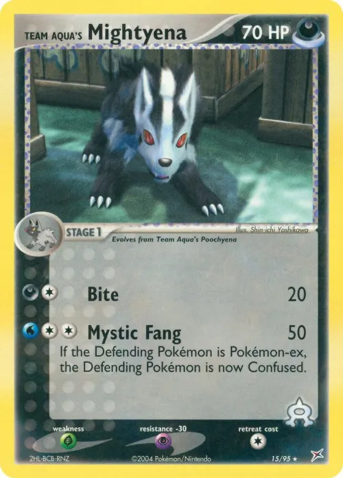 Team Aqua's Mightyena