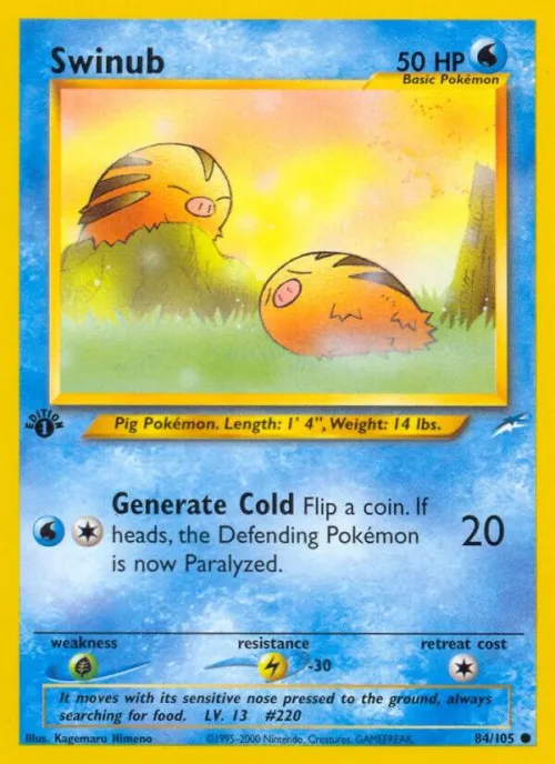 Swinub - 1st Edition