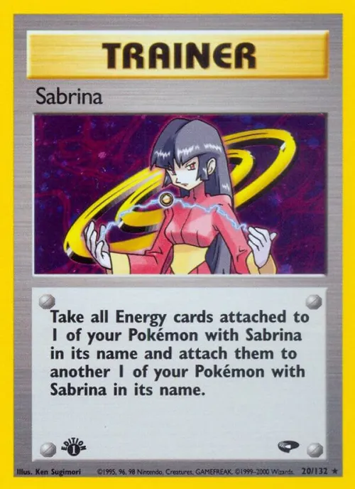 Sabrina (20) - 1st Edition Holo