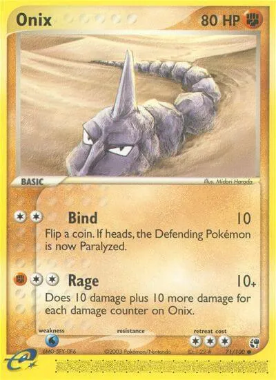 Onix - Reverse Holo