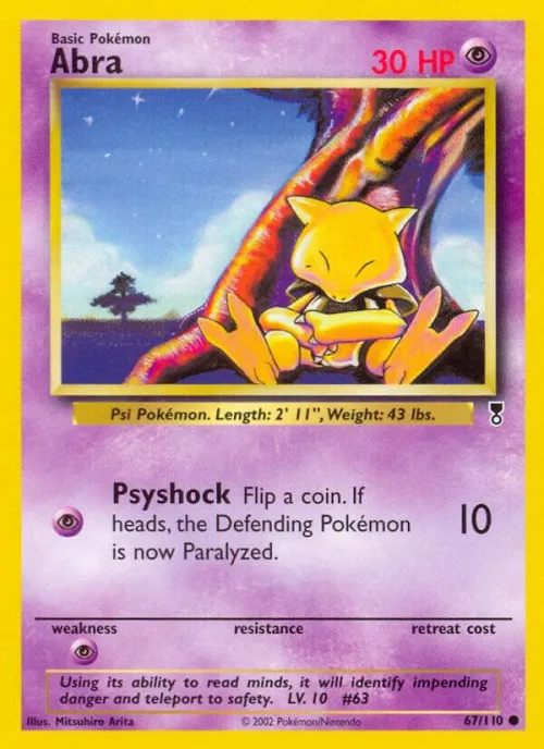 Abra - Reverse Holo