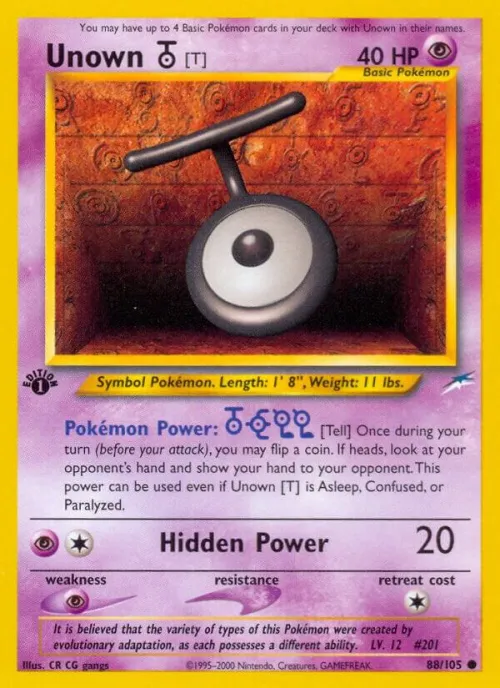 Unown [T] - Unlimited