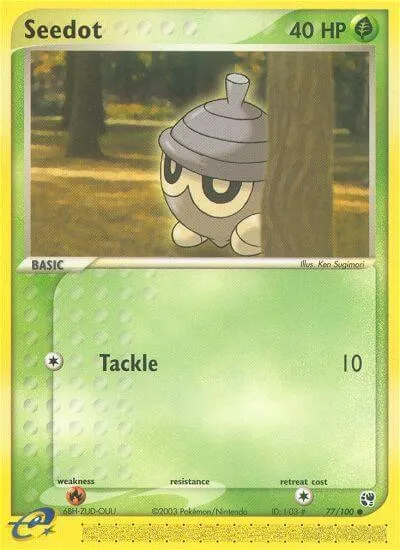 Seedot - Reverse Holo