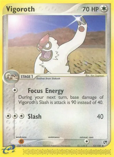 Vigoroth - Reverse Holo