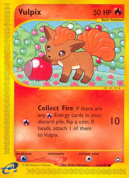 Vulpix - Reverse Holo