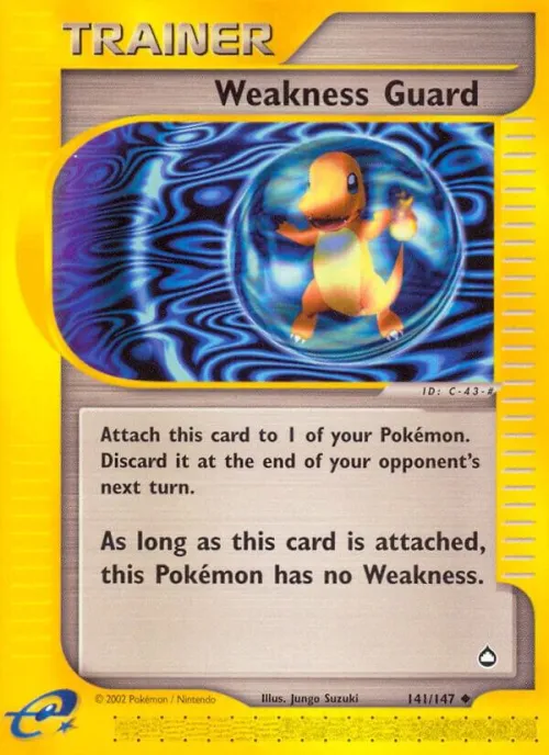 Weakness Guard - Reverse Holo