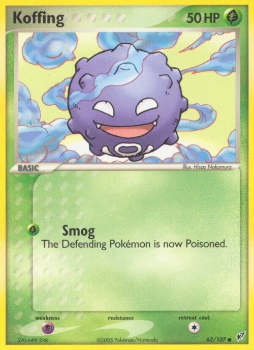 Koffing - Reverse Holo