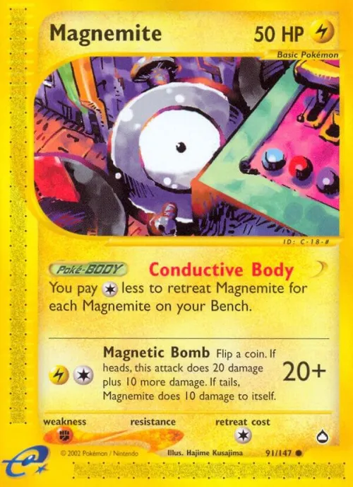 Magnemite (91) - Reverse Holo