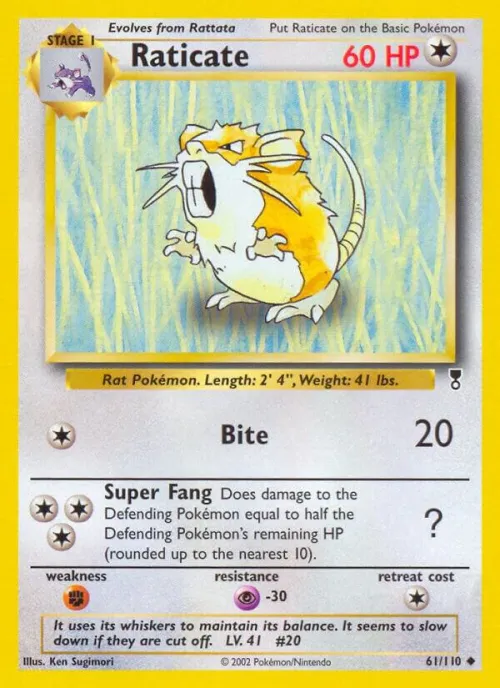 Raticate - Reverse Holo