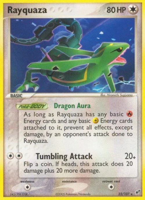 Rayquaza - Reverse Holo